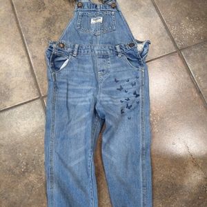 Osh gosh denim overalls 3t